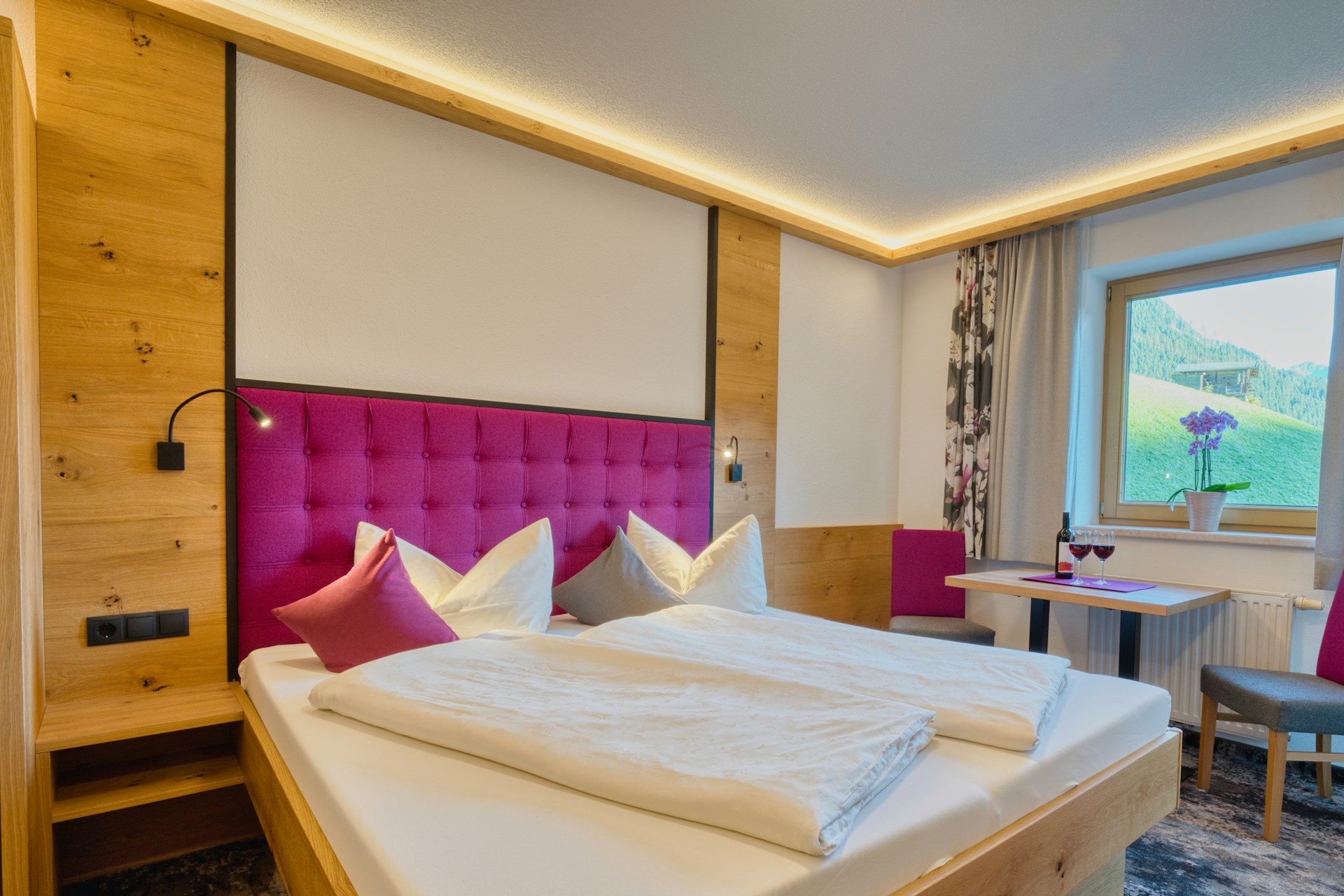 Chambre d'hôtel pour un séjour intime